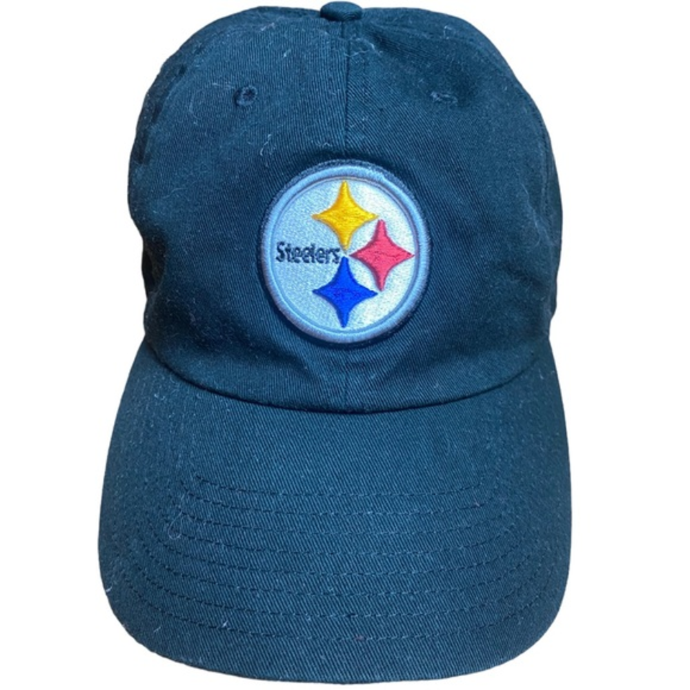 Pittsburgh Steelers Black And Yellow Team Apparel Hat One‎ Size Strap Back